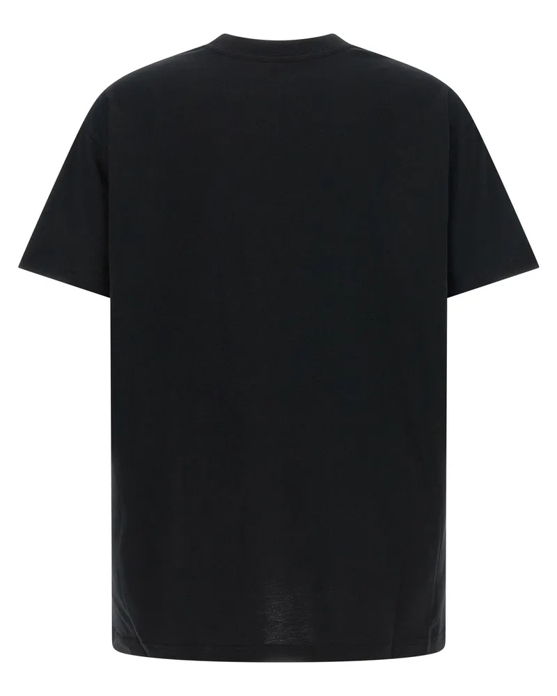Vivienne Westwood Logo-Embroidered Orb and Stars T-Shirt — Black Black