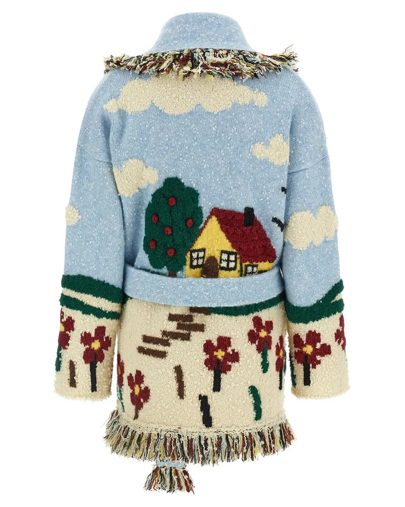 Alanui Cardigan — Blue Blue