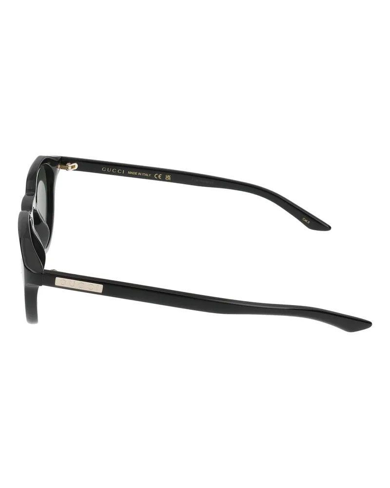 Gucci Men's Gg2079s Sunglasses Black Acetate Black