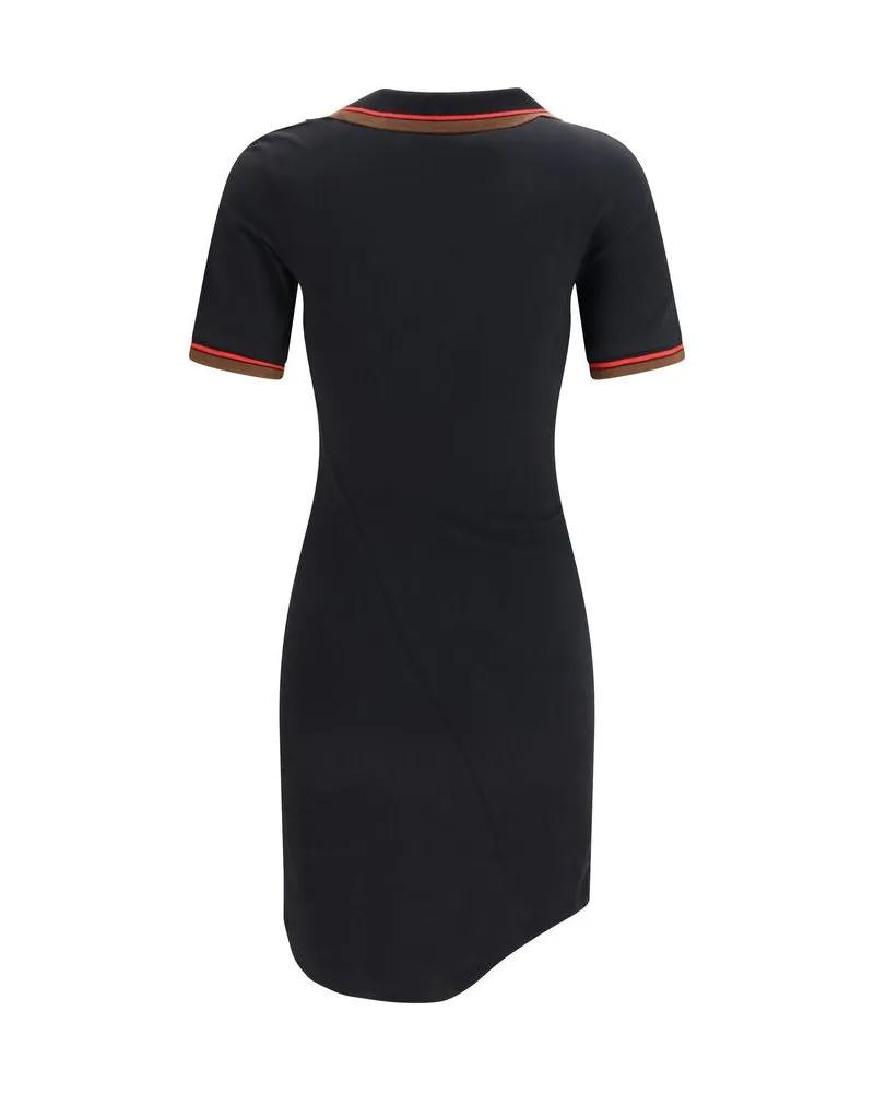 Vivienne Westwood Glory Polo Dress — Black Black