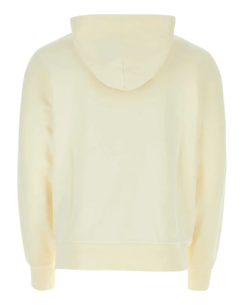 Ralph Lauren Men Cream Cotton Sweatshirt Exterior: Felpe Sweater Cream