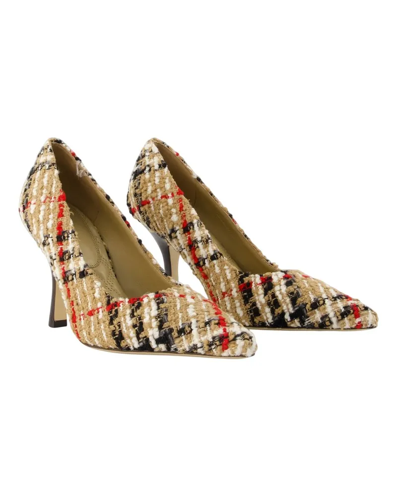 Burberry Lf Dame 90 Pump — Multicolor 