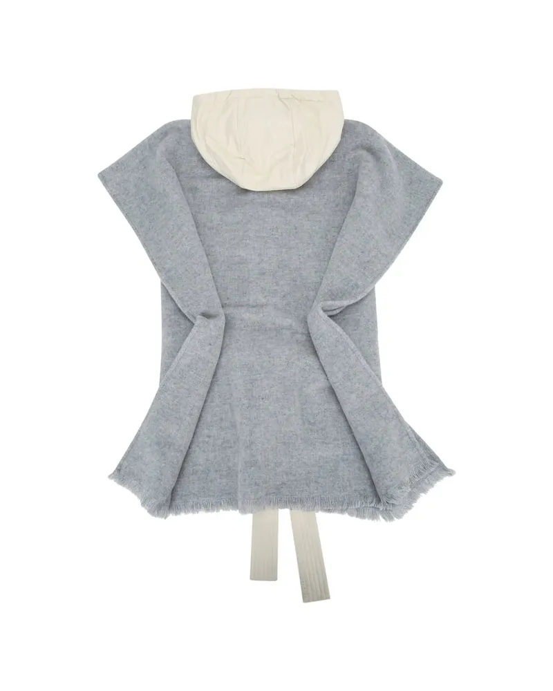 Moncler Hooded Wool Jacket — Grey Grey