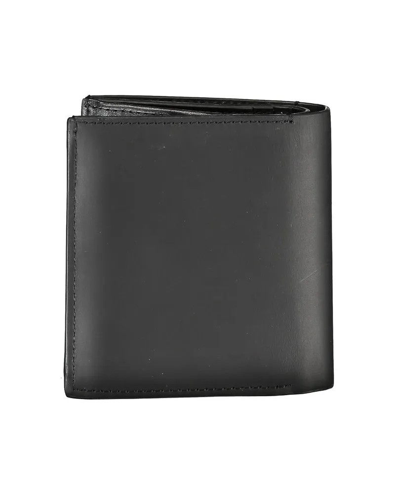 Calvin Klein Leather Wallet — Black Black