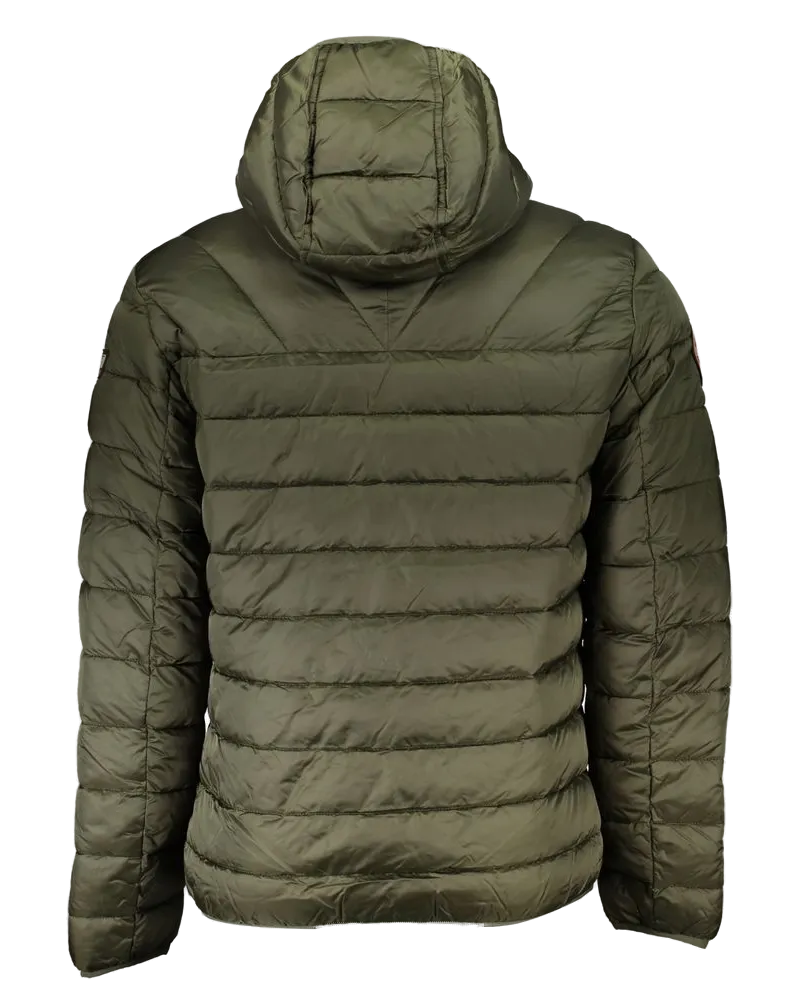 Napapijri Quilted Polyamide Down Jacket — Green Green