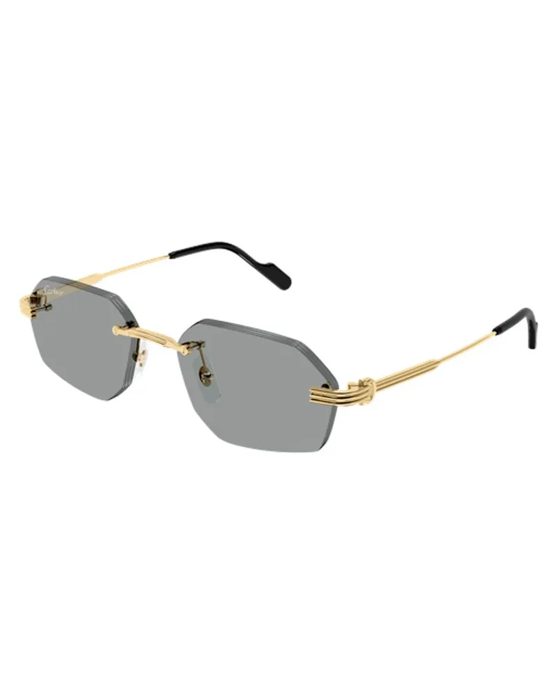 Cartier CT0616S Sunglasses — Gold Gold