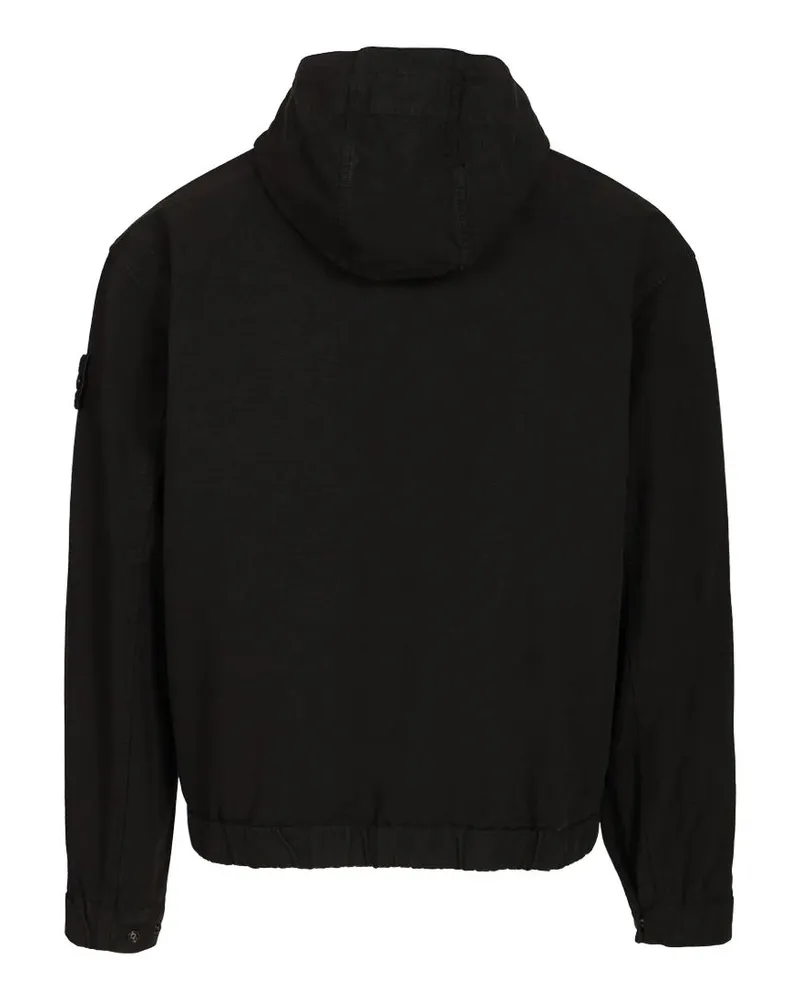 Stone Island Men's Full-Zip Jacket Black Black