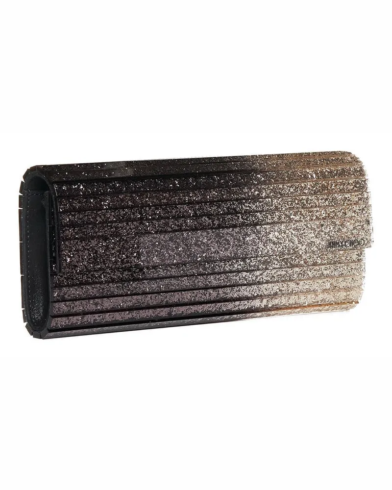 Jimmy Choo Women's Clutch Sweetie Black Viscose Handbags Hand Bags Black