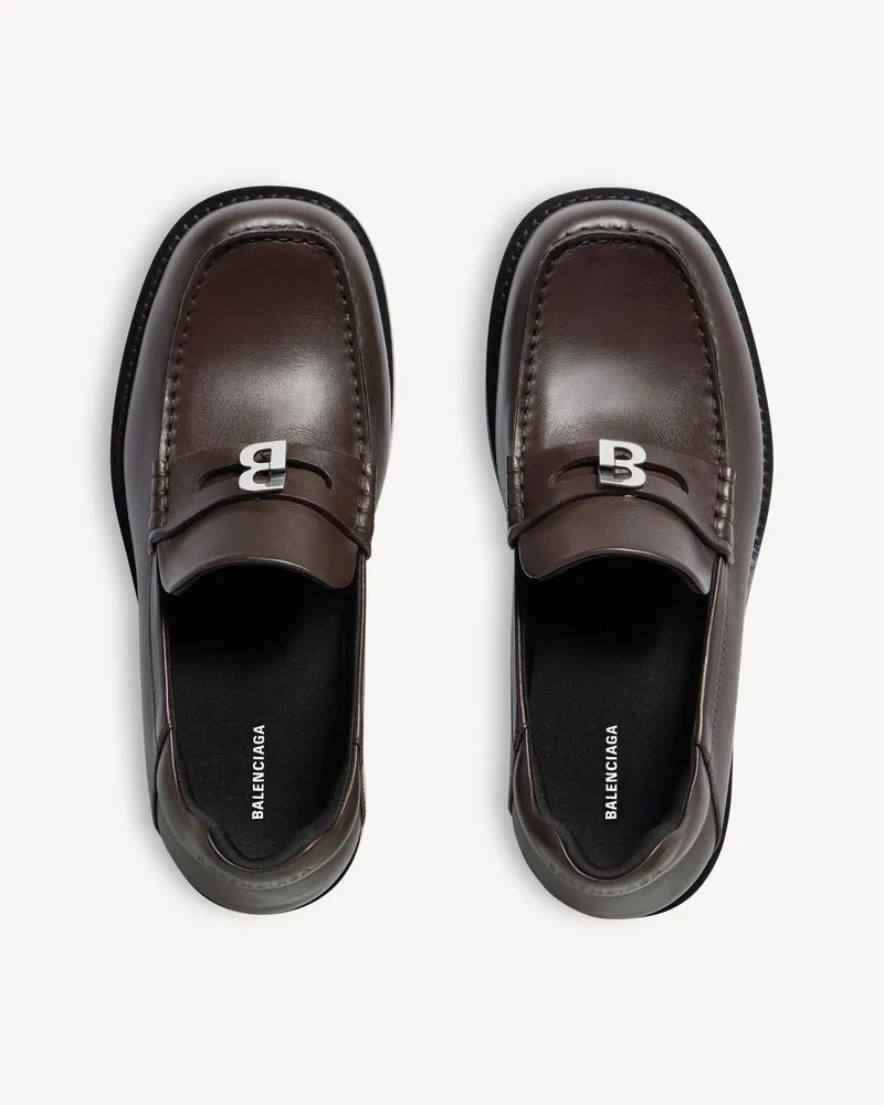 Balenciaga H26 Ball Loafer — Marron Marron