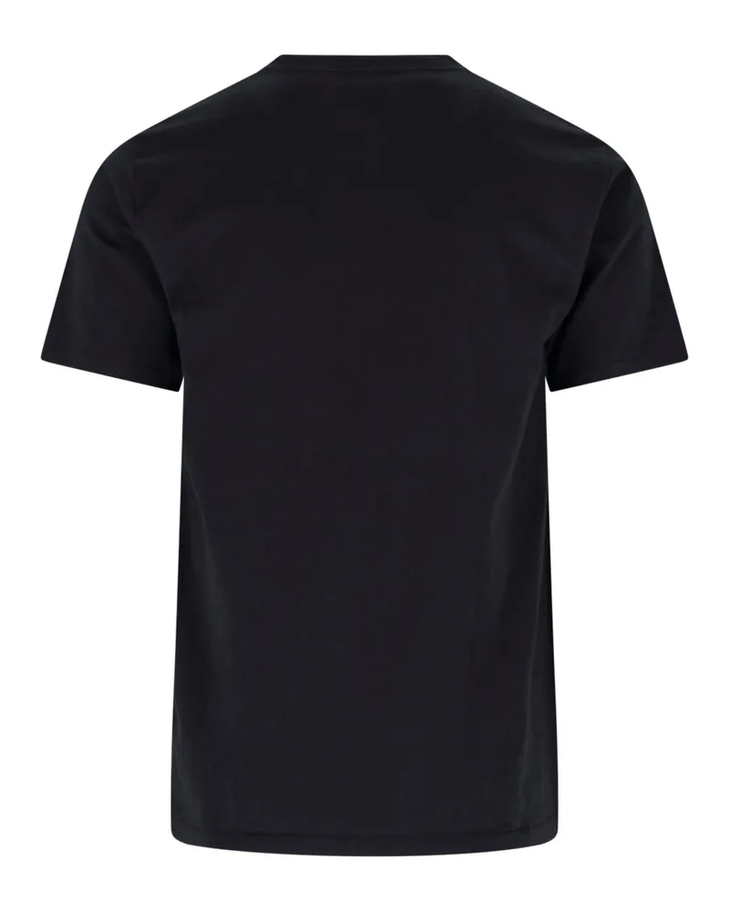 BAPE Men's T-Shirts And Polos Black Cotton Black
