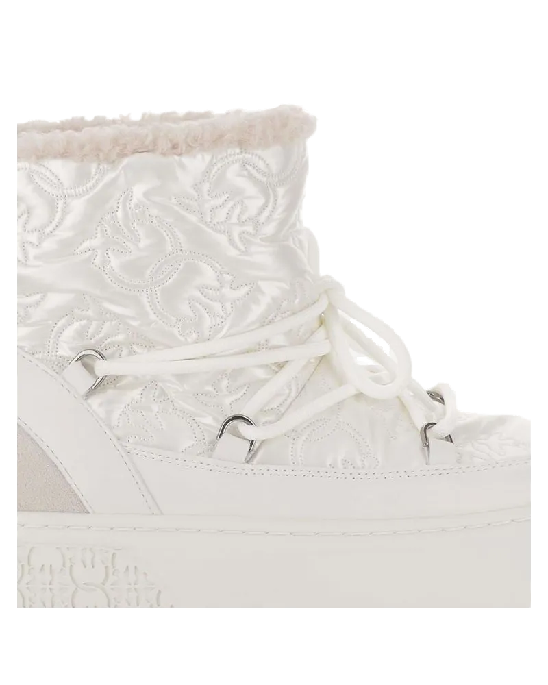 Pinko Women's Boots White Footwear White