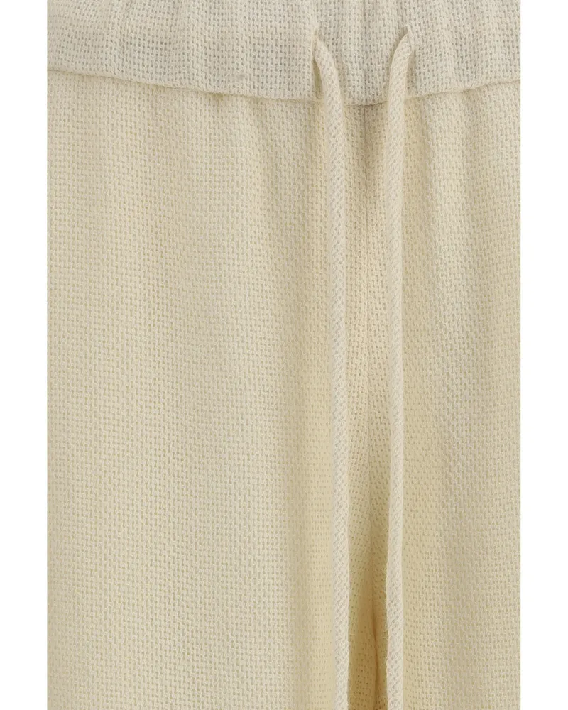 Gabriela Hearst Gelos Trousers — Ivory Ivory