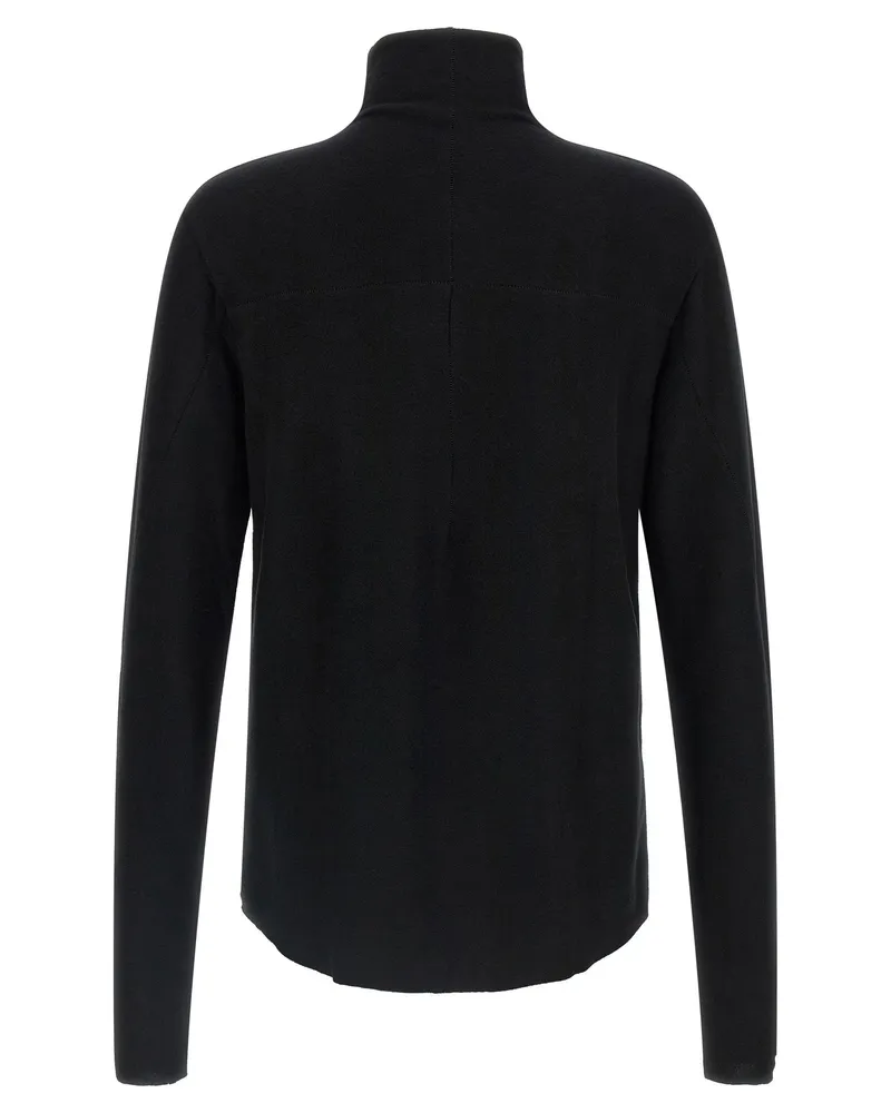 THOM KROM M TS 1004 Turtleneck Sweater — Black Black