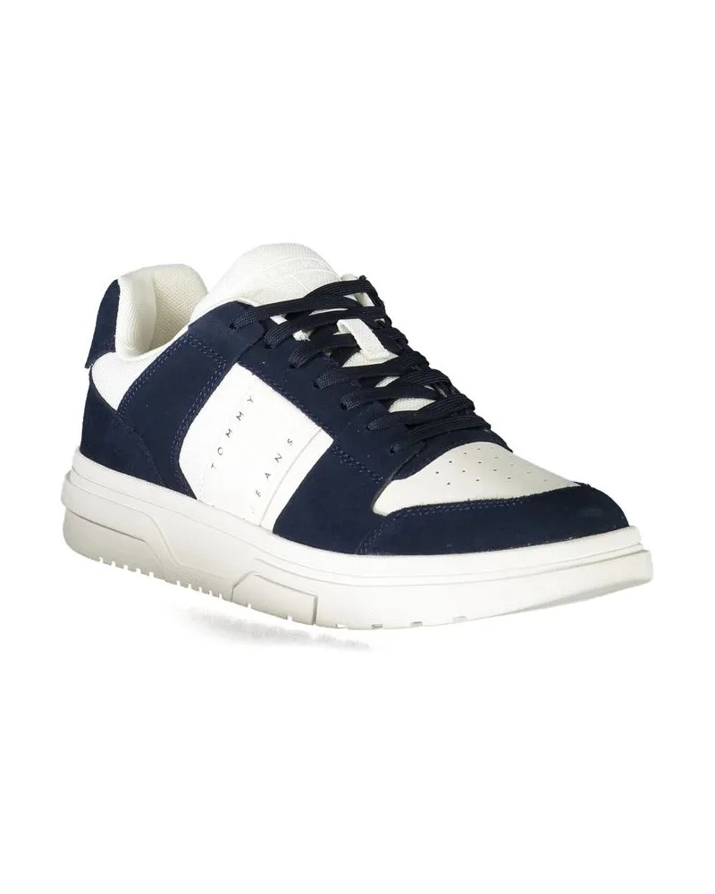 Tommy Hilfiger Colour-Block Low-Top Sneaker — Blue Blue