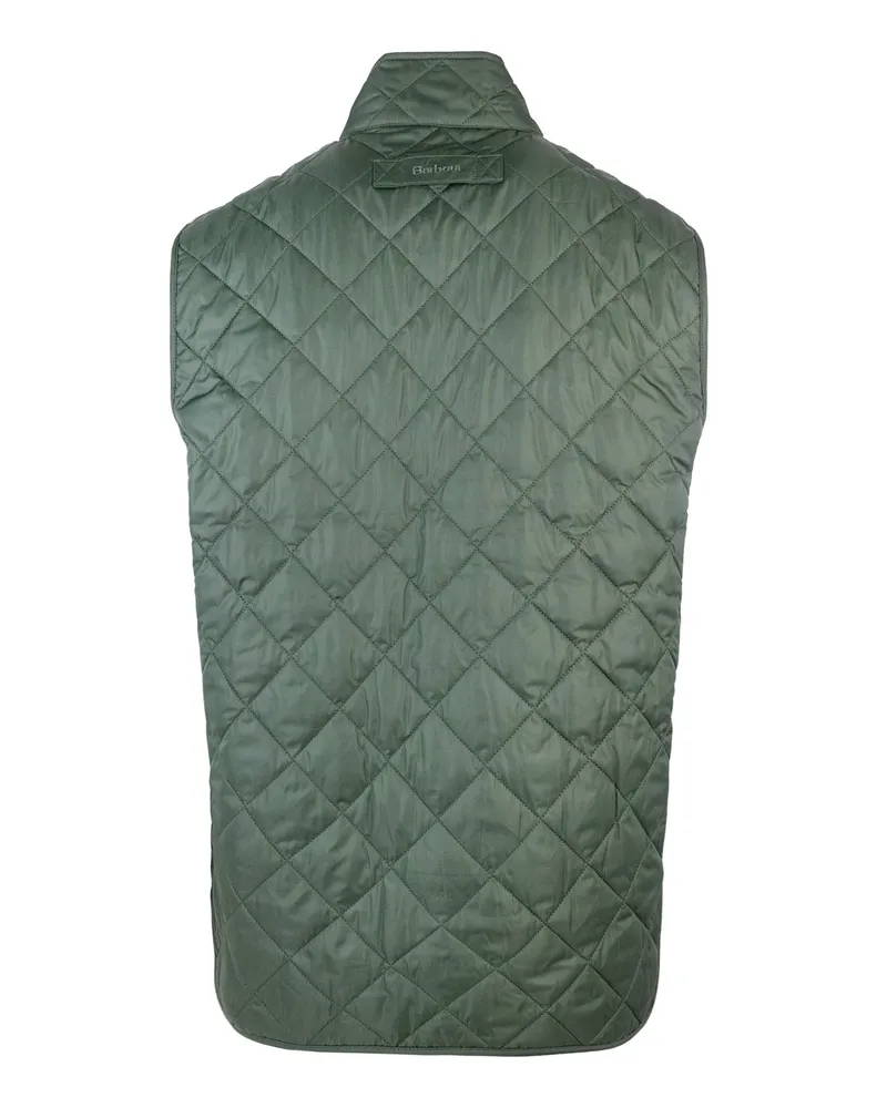 Barbour Men's Quilted Gilet New Lowerdale Sage Polyester Waistcoats & Gilets Green