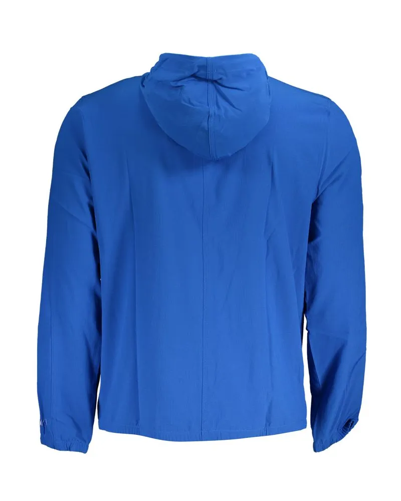 Calvin Klein Hooded Sports Jacket — Blue Blue
