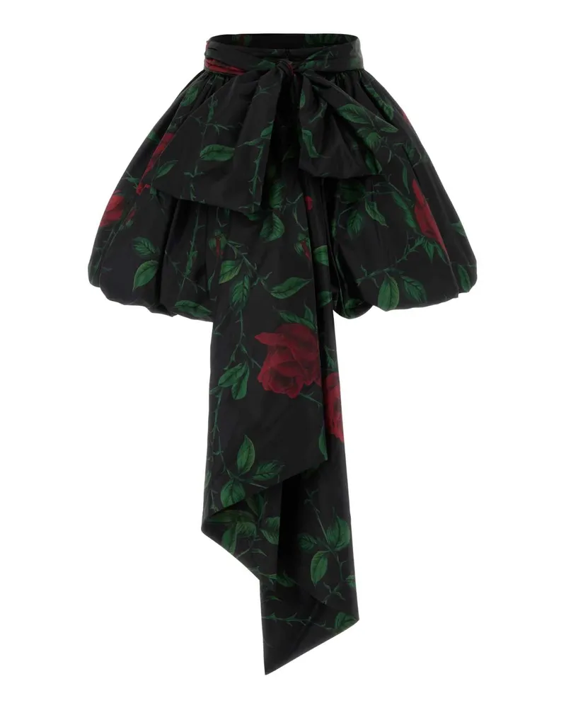 Blumarine Palloncino Mini Skirt — Black Black
