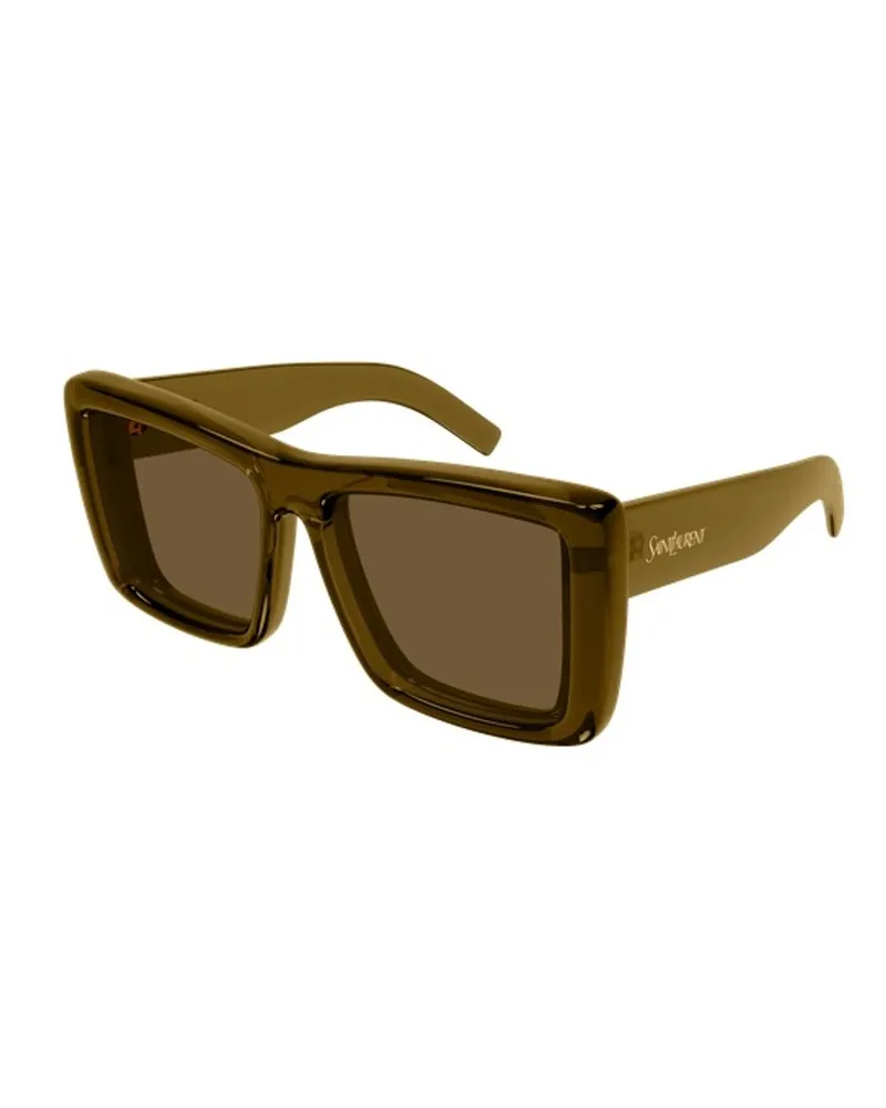 Saint Laurent SL900HOWL Sunglasses — Brown Brown