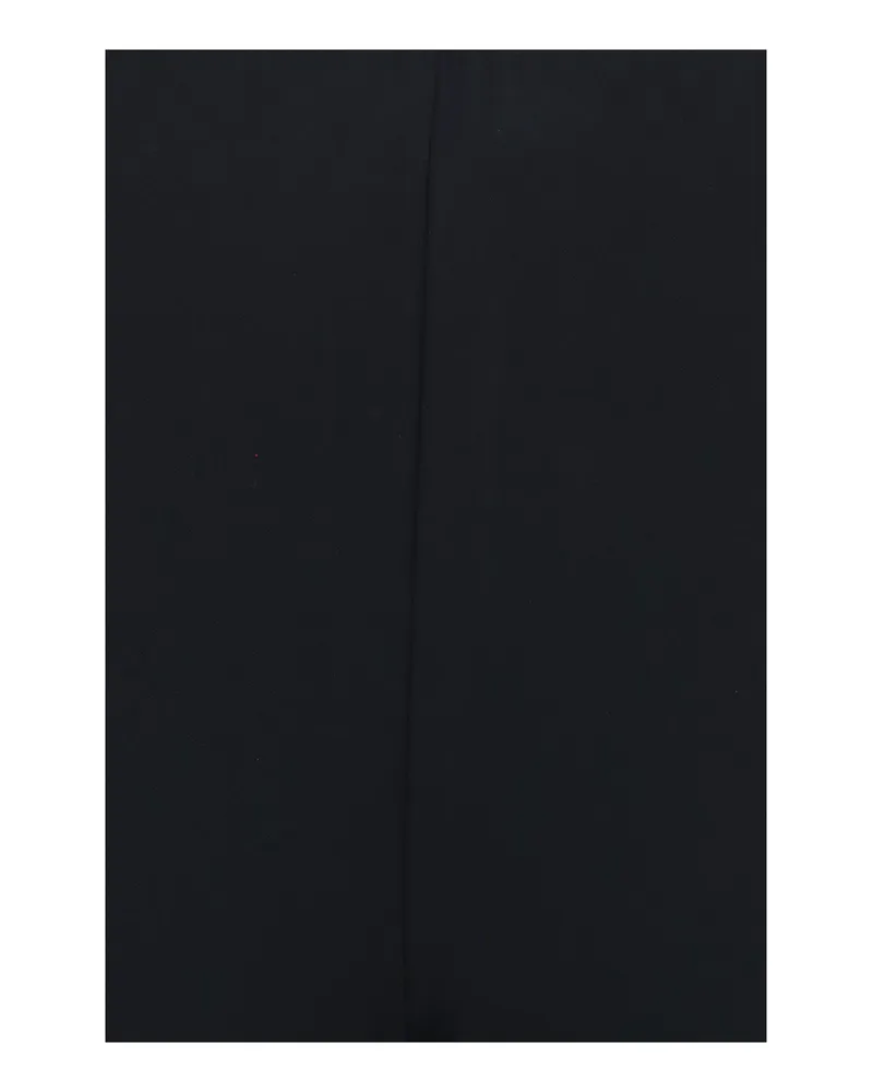 Gucci Women's Pants Jersey Crêpe Black Viscose Trousers Black