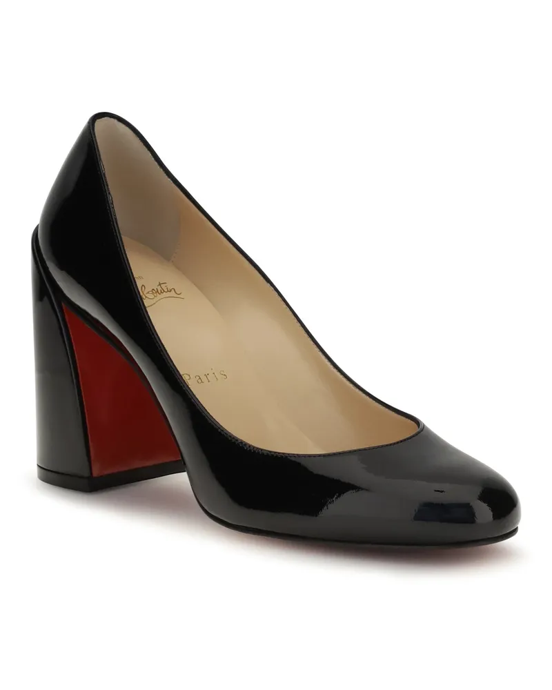 Christian Louboutin Women's Miss Jane Pumps Black High Heel Shoes Black