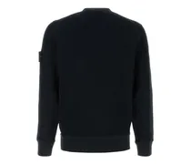Men's Cotton Ribbed Sweatshirt Navy Secondario Sweater