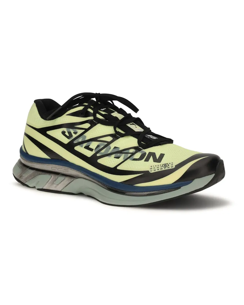 Maison Margiela Men's Mm6 X Salomon Sneakers Sunny Lime-Black-Green Milieu Lime/black/green Yellow