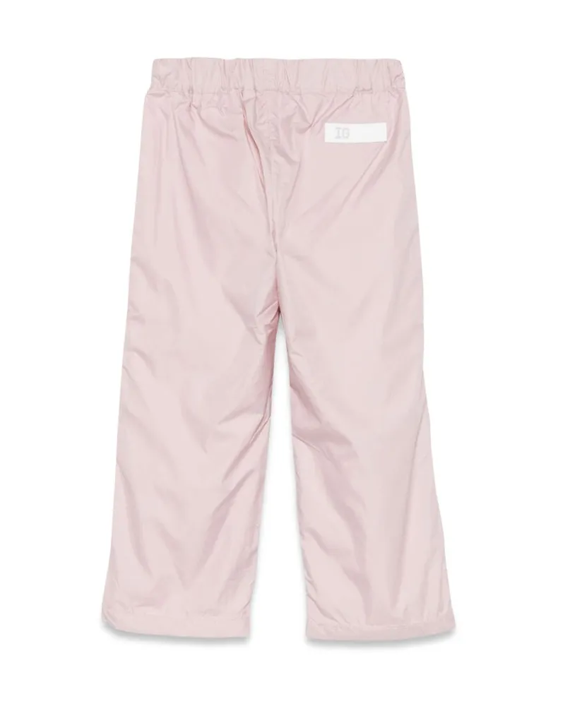 Il Gufo Tailored Polyester Trousers — Pink Pink