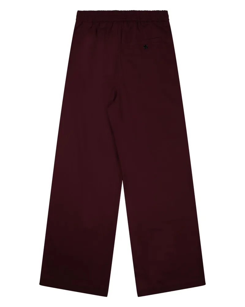 Department 5 Wide-Leg Palazzo Trousers — Bordeaux Bordeaux