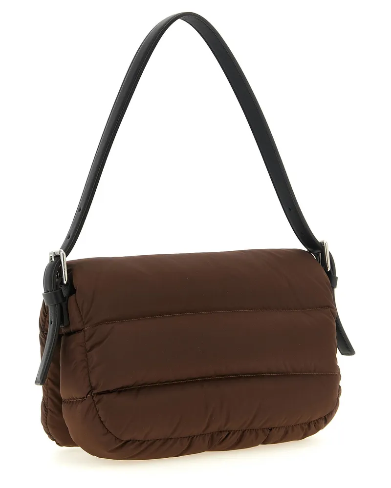 Moncler Caradoc Shoulder Bag — Brown Brown