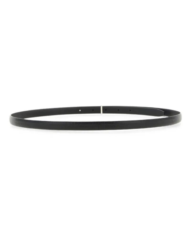 Tom Ford Men's Belt Icon Black Leather Goat Black