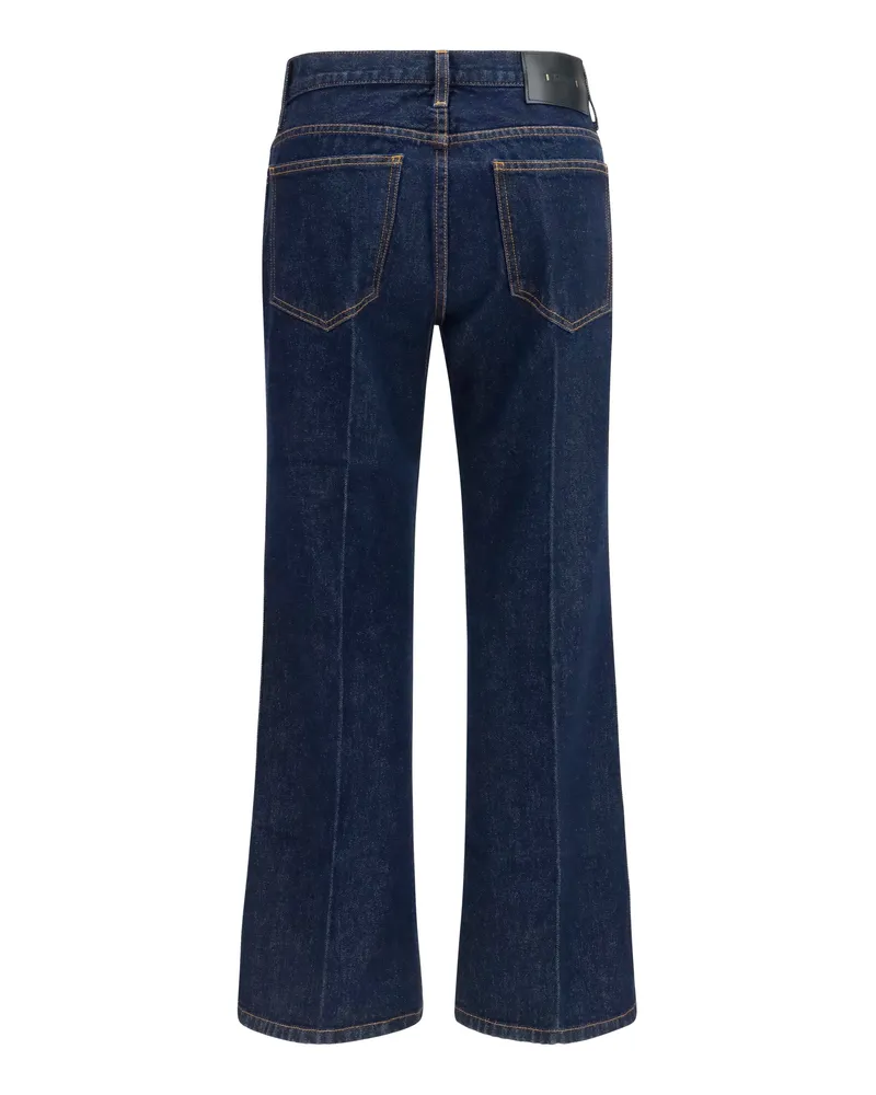 KHAITE Women's Clara Jeans Benson Cotton Navy