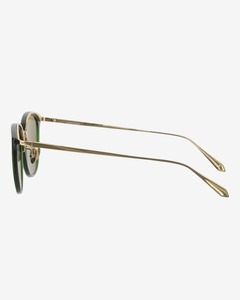 Linda Farrow Women's Calthorpe Sunglasses Green Acetate Green