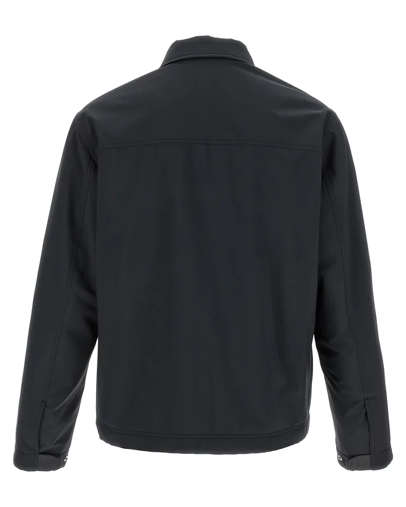 Brioni Men's Blue Polyester Shell Jacket Clothing Blue