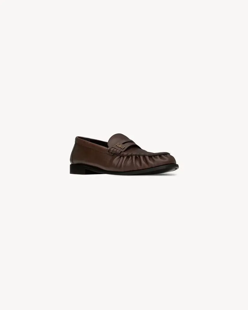Saint Laurent SL H26 Loafer — Marron 