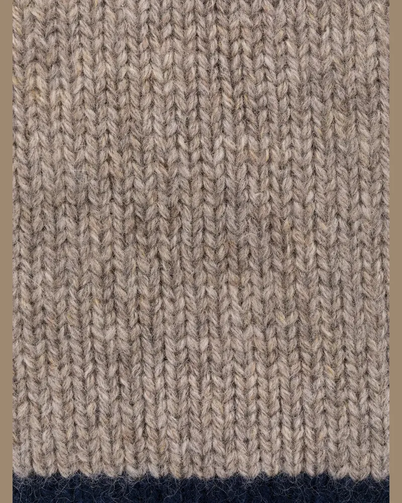 Brunello Cucinelli Fine Knit Skinny Scarf Sand Clothing Sand