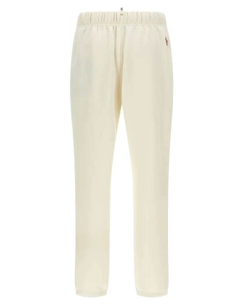 Moncler Women's White Polyester Joggers (workout Pants White