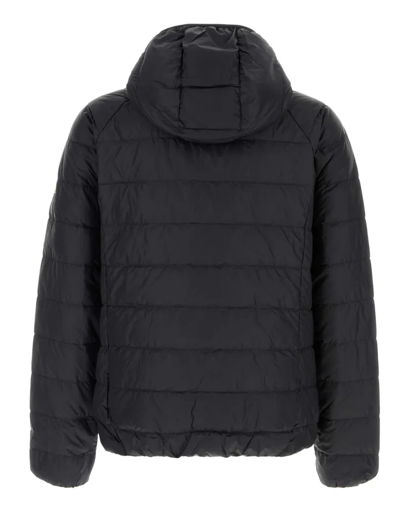 Pyrenex Hooded Down Jacket — Black Black