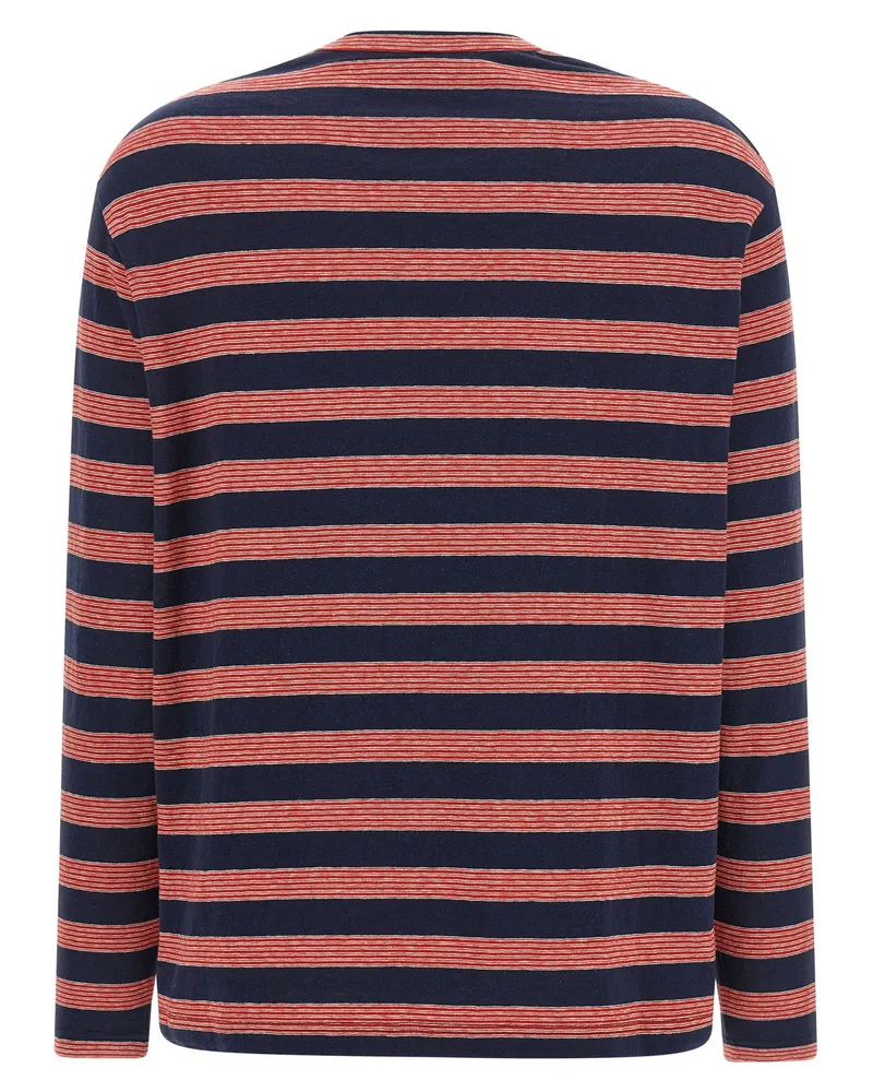 Jil Sander Striped Long-Sleeve T-Shirt — Navy Navy