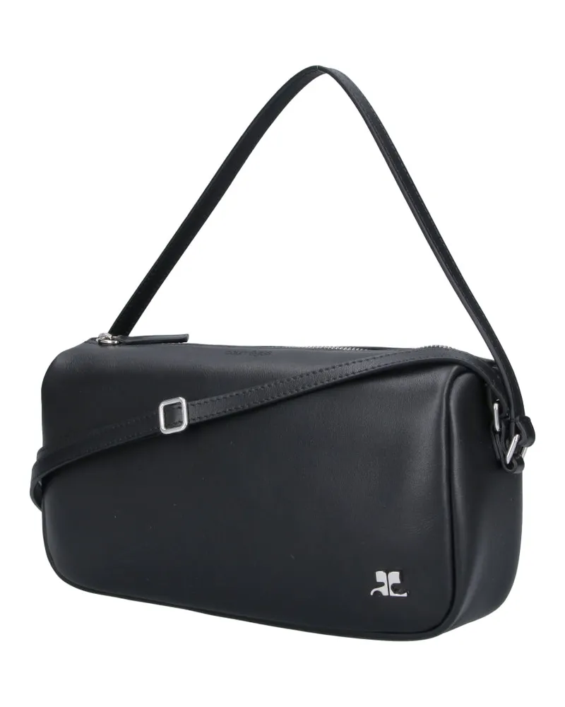Courrèges Women's Bags Black Cow Leather Black