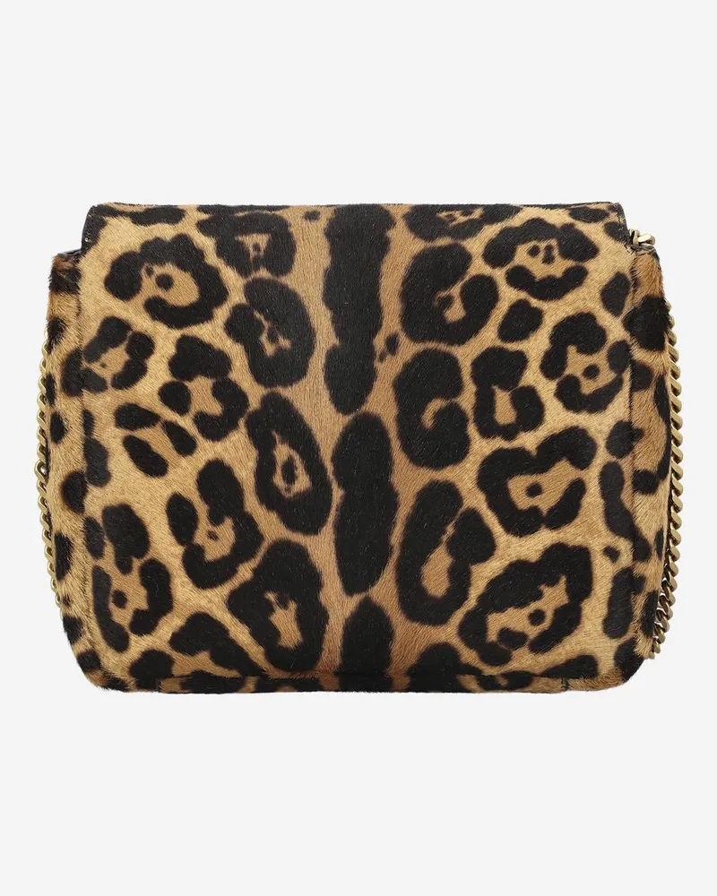Saint Laurent Women's Pony Skin Effect Shoulder Bag Calfskin Leather Multicolor