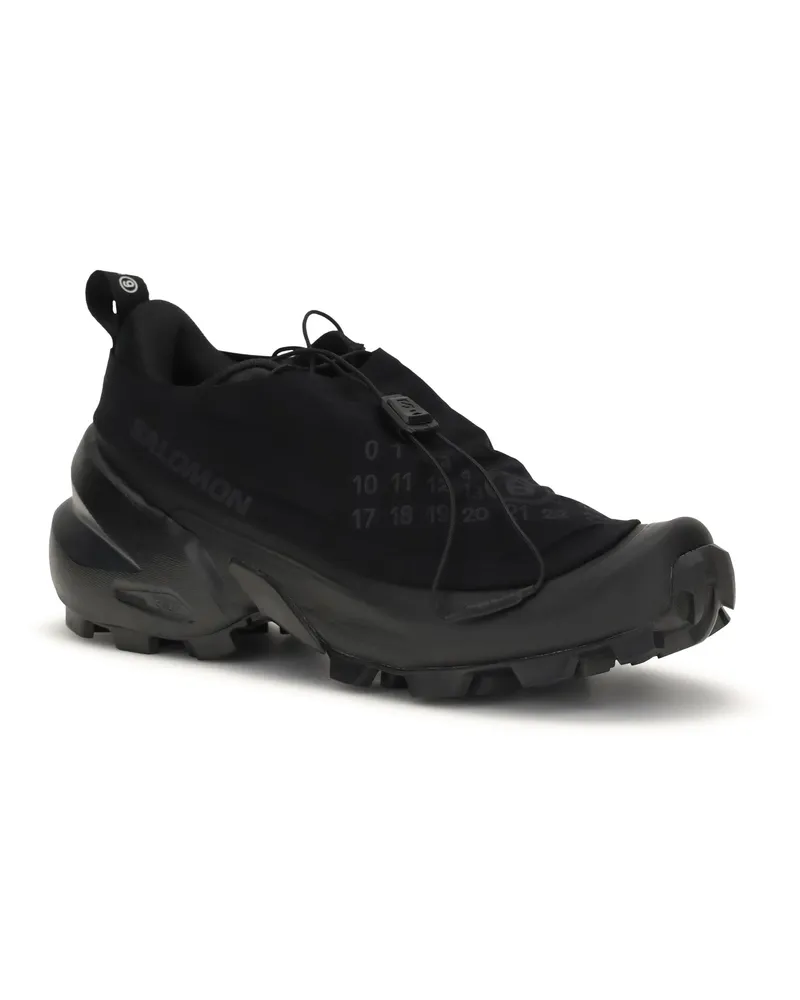 Maison Margiela Women's Mm6 X Salomon Sneakers Black-Black-Asphalt Black/black/asphalt Black