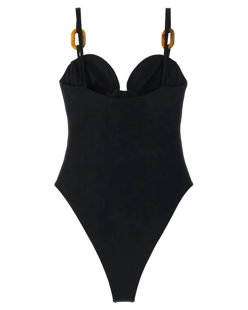 Magda Butrym RE26 One-Piece Swimsuit — Black Black