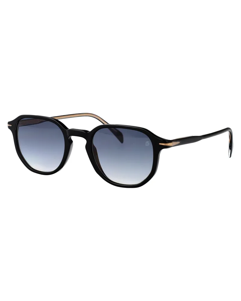 EYEWEAR by DAVID BECKHAM Men's Sunglasses Db 1140-S Black Acetate Black