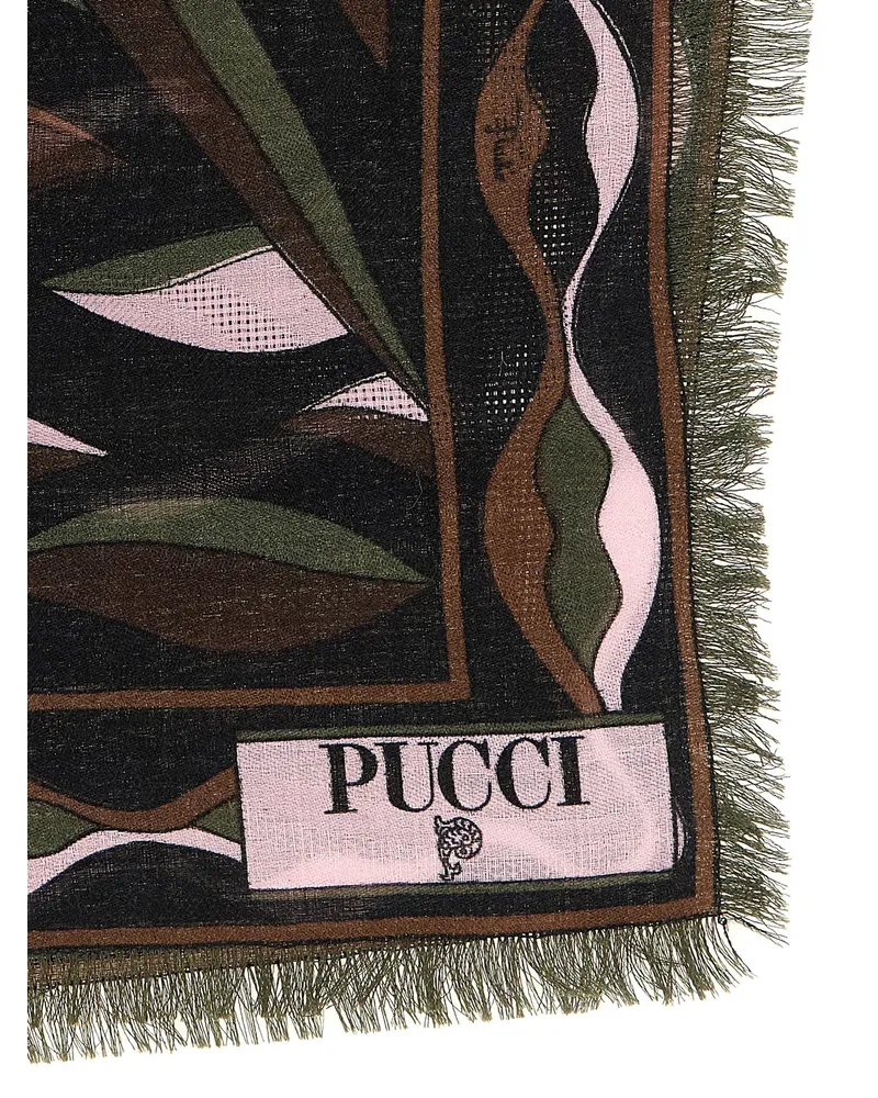 Emilio Pucci Dune Scarf — Black Black