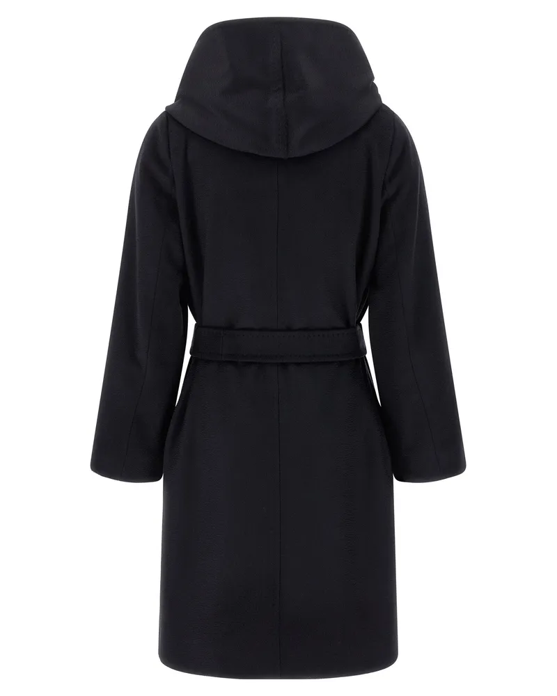Max Mara Coat — Black Black