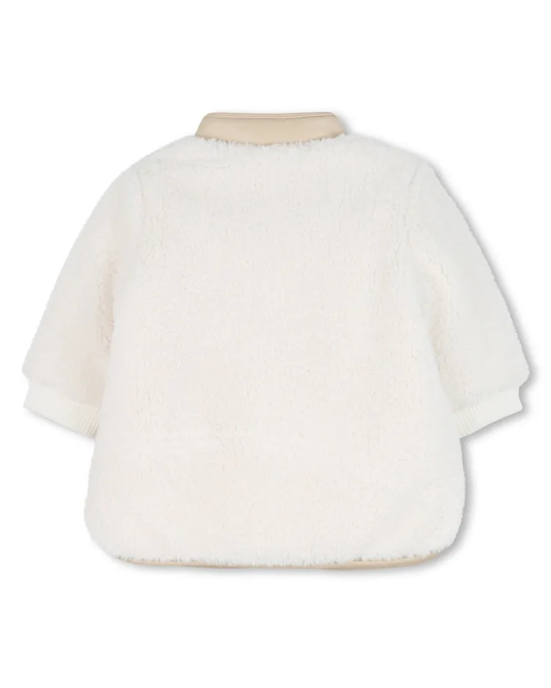 Chloé Lightweight Polyester Raincoat — White White