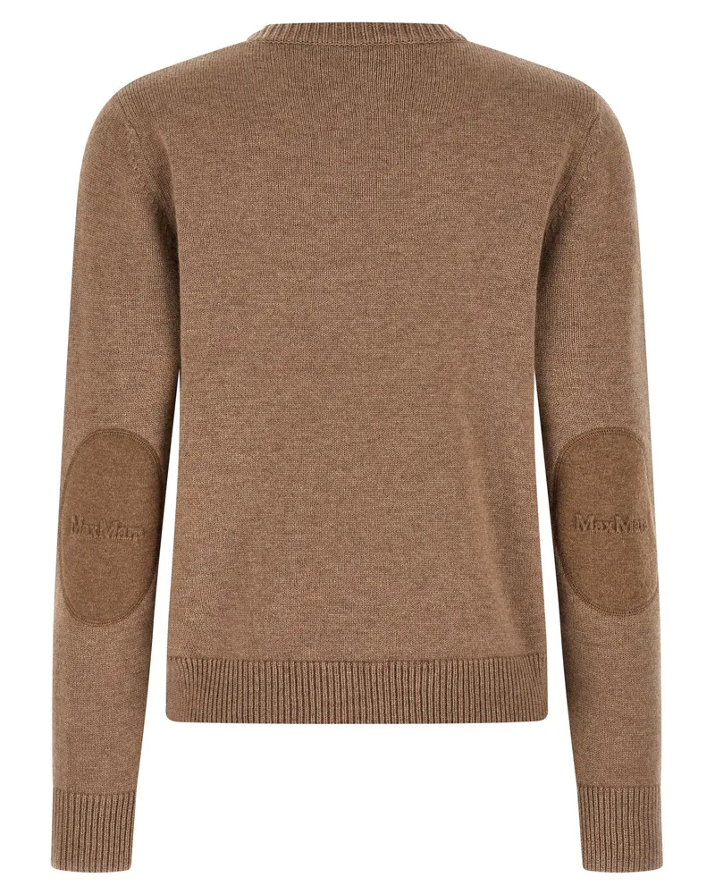 Max Mara Women's Brown Wool Cardigan Clothing Brown