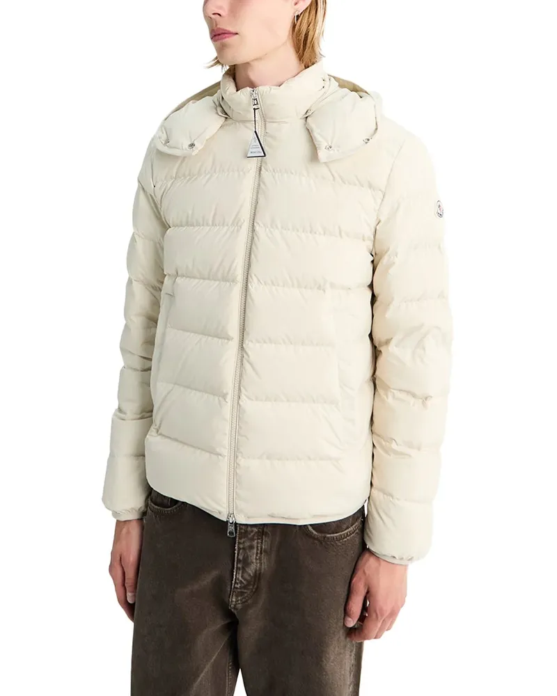 Moncler Montbrocq Down Jacket — White White