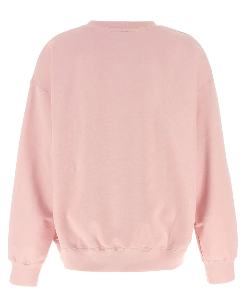 Ganni Front Print Sweatshirt — pink Pink