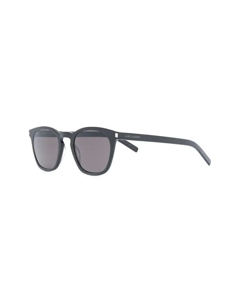 Saint Laurent SL28SLIM Sunglasses — Black Black